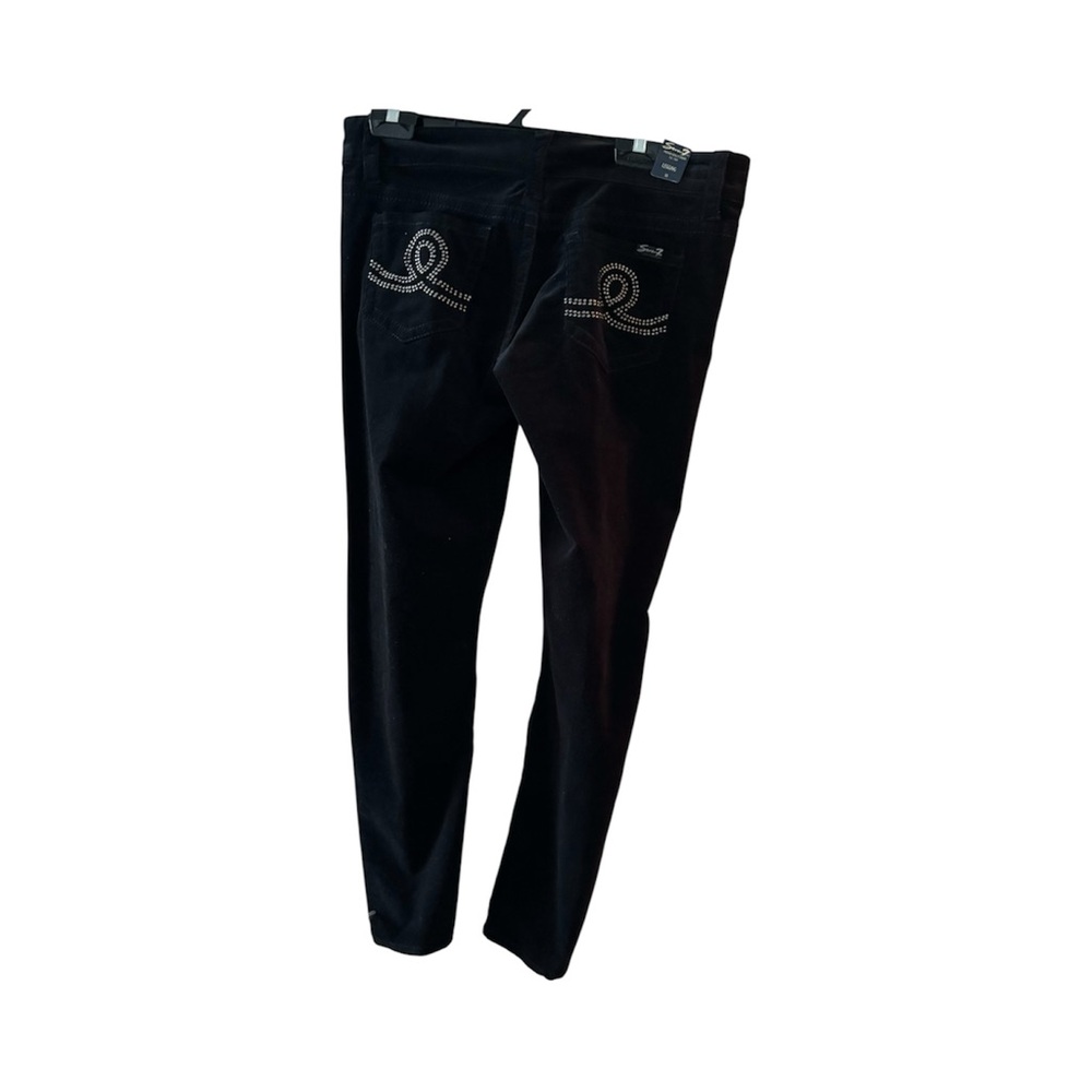 Seven7 Black Straight Leg Mid Rise NWT Jeans/Leggings - Picture 3 of 13